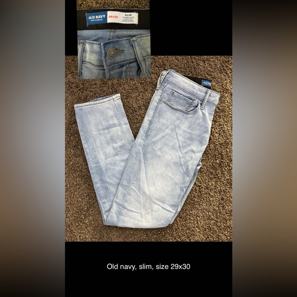 Old navy light wash jeans